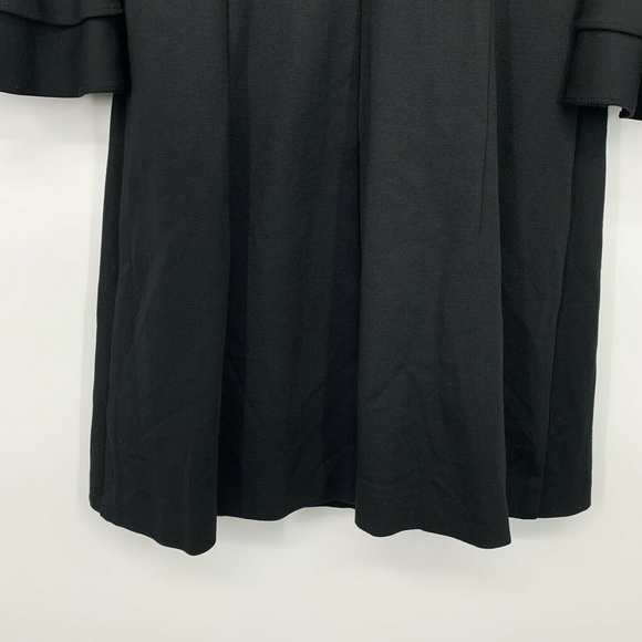 Trina Turk Black Tiered Bell Sleeve Dylan Dress - Picture 11 of 12